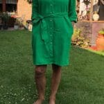 Linen Button Down Dress with Pockets photo review